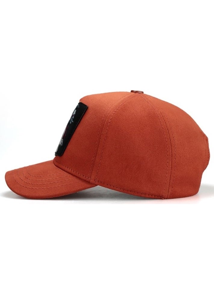 Black Börk BlackBörk V1 Kids Baseball Bear - Brick Children's Hat (Cap) with 1 Code Logo  - Image 4