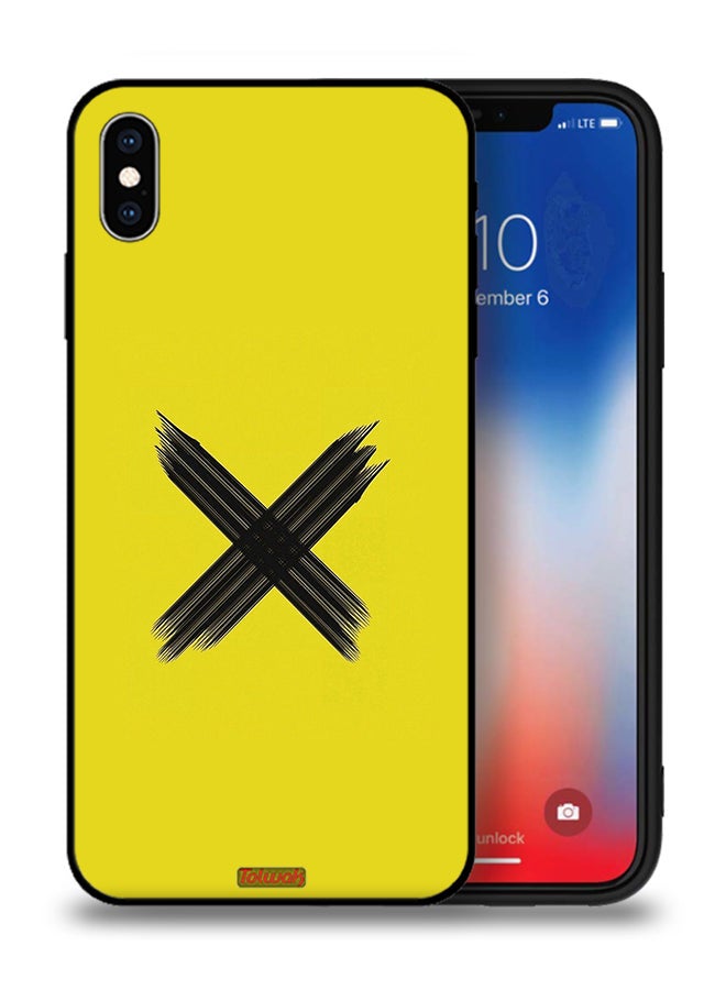 Tolwak Apple iPhone XS Max Protective Case X Pattern - Image 1