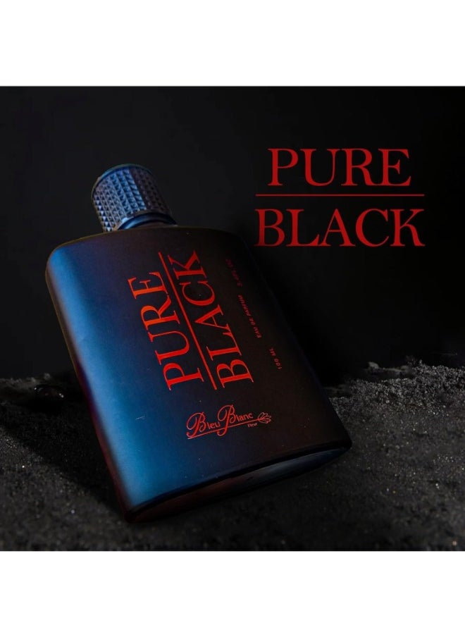 بلو بلانك فلور بلو بلانك فلور بيور بلاك للرجال – ماء عطر 100 مل  - Image 4