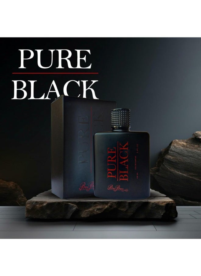بلو بلانك فلور بلو بلانك فلور بيور بلاك للرجال – ماء عطر 100 مل  - Image 3