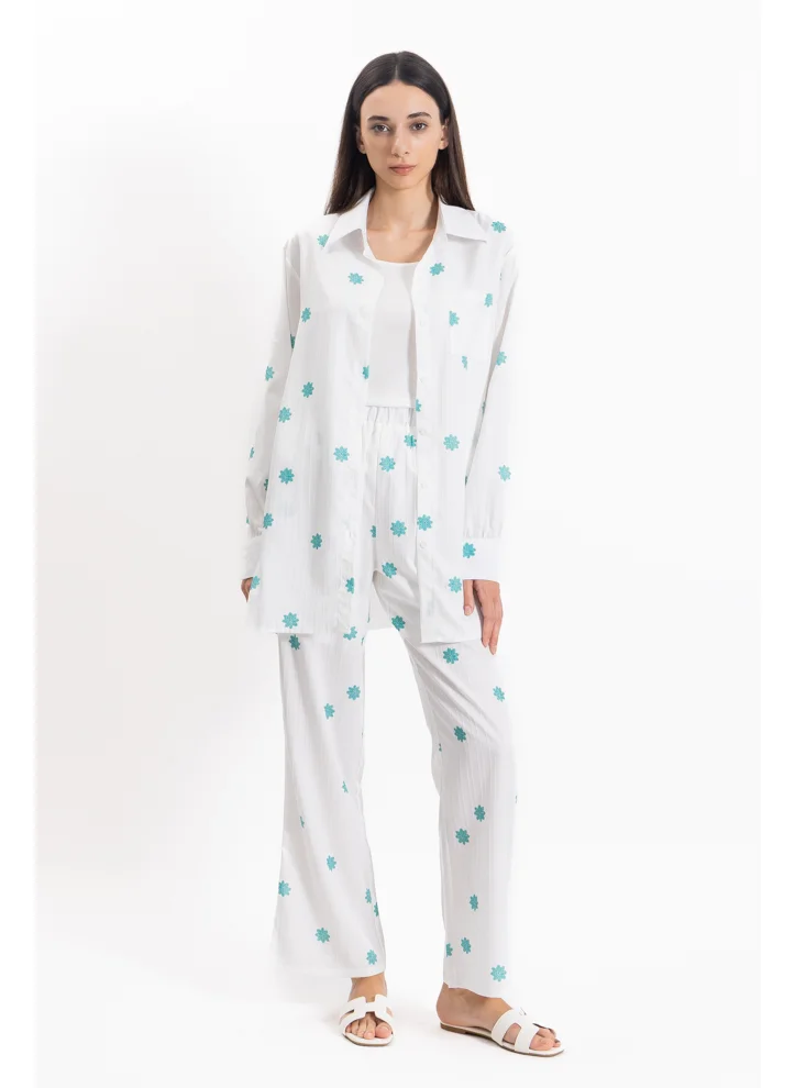 شايبس TEXTURED SHIRT SET