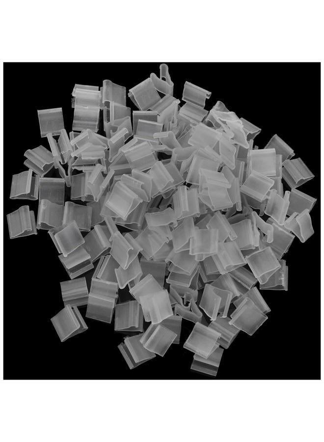 Aylifu Transparent Balloon V-shaped Clip Plastic V-shaped Balloon Clip Wedding Creative Balloon Clip Wedding Party Halloween Sealed Balloon Clip 150 pieces - Image 1