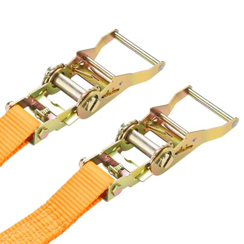 GADFISH Drum Handling Sling for 55 Gallon Drum, Barrel Lifting Web Sling Heavy Duty No tilt with 2 Pack Ratchet Strap, Capacity up to 6000 LBS, Adjustable for Farms Barns Cranes Forklift Trucks, 78.7" X 4.9" - Image 5