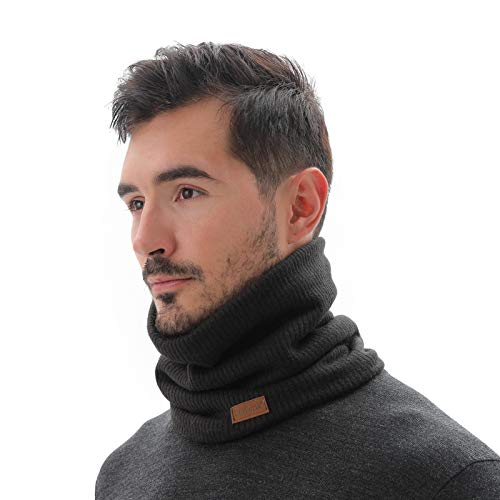 NovForth Winter Neck Warmer Men Ski, Neck Gaiter Face Scarf Women, Fleece Scarf for Men Gaiter Mask, Thick Windproof Scarves - Image 3