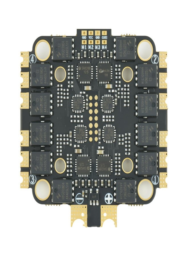وحدة تحكم إلكترونية AERO SELFIE 45A 4in1 ESC 2-6S BL_S 30x30 لطائرات السباق بدون طيار FPV Freestyle، تدعم مدخلات 6-28 فولت، PWM، DSHOT، Oneshot، خفيفة الوزن (12.5 جرام). - Image 2