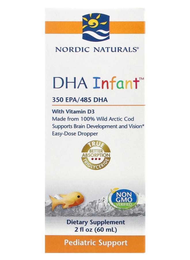 DHA Infant™  with Vitamin D3 2 fl oz (60 ml)