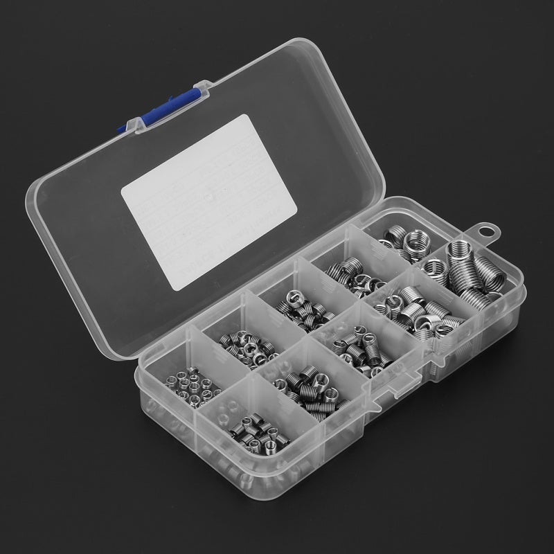 Wire Thread Insert Kit 240Pcs M3 M4 M5 M6 M8 Stainless Steel - High-Strength Diamond-Shaped Wire for Thread Repair in Automotive Parts - Image 5