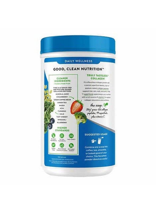 Orgain Collagen +Superfoods With 20 Grams Of Grassfed Collagen And Vitamin C Unflavored 25.6 Oz - Image 4