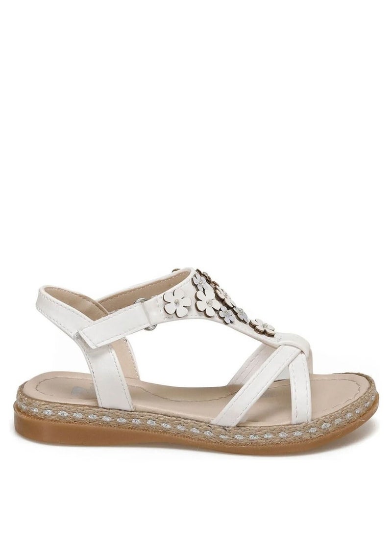 SouqBazar  MAYA White/Turquoise Girls Sandals  - Image 1