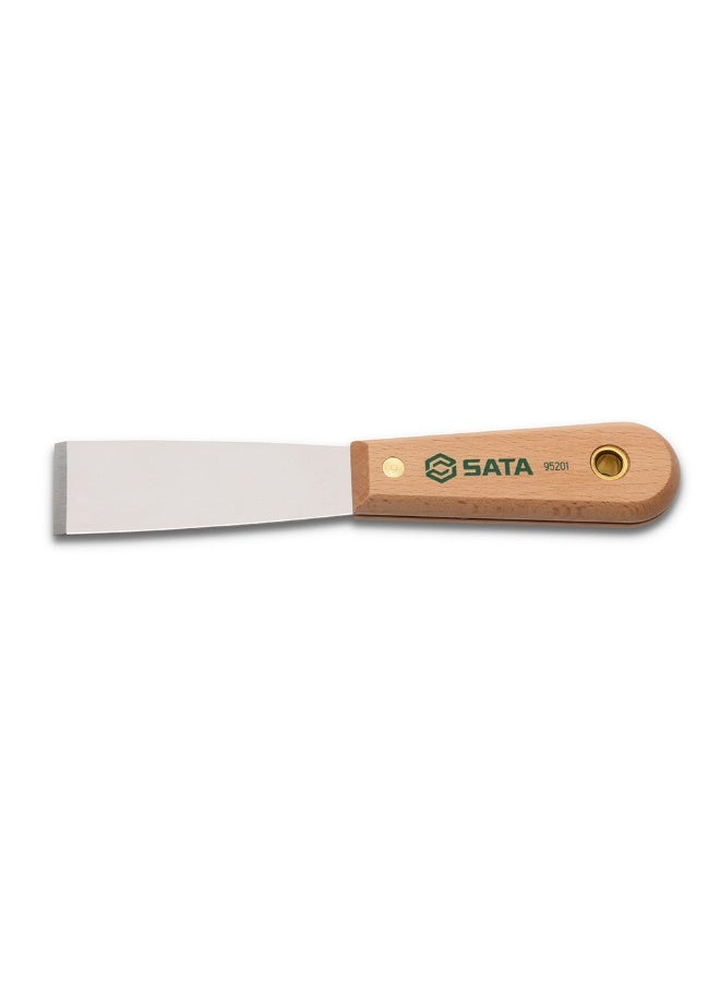 SATA ST95201ST Wood Handle Putty Scraper - Image 3