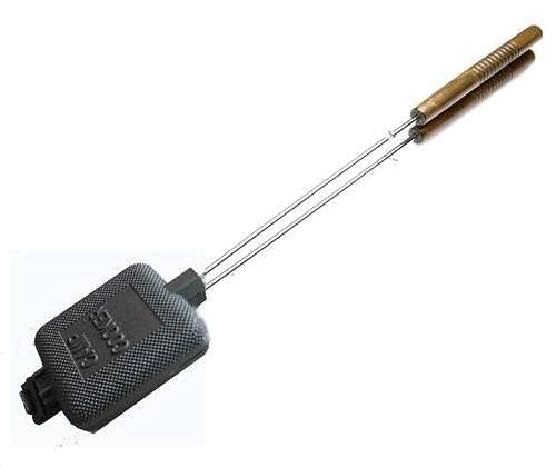 Guidesman Cast Iron Camp Grill Cooker Pie Maker Camp Fire Cooker 22" Long Handle - Image 2