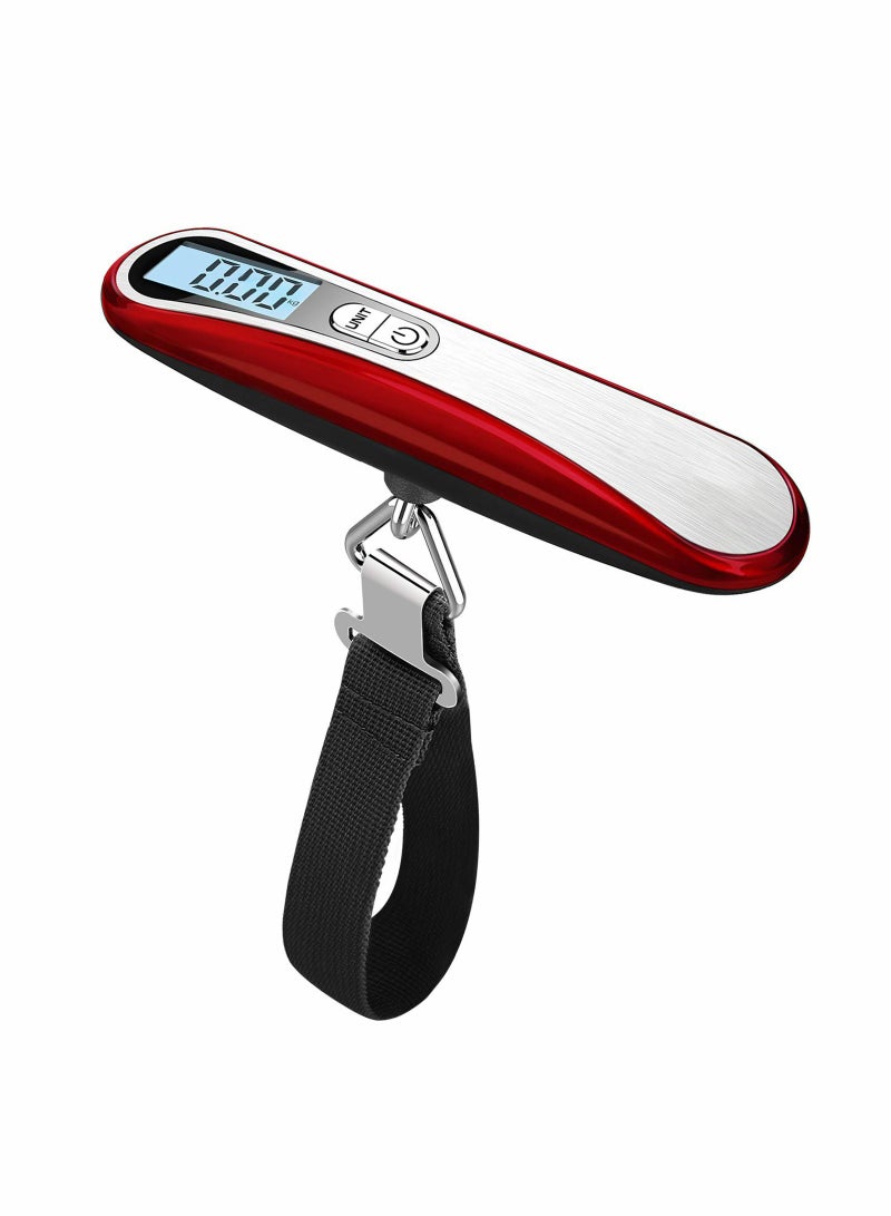 Portable Digital Luggage Scale - Handheld Travel Weighing Scale with Backlight for Suitcases and Bags, High Capacity for Accurate Measurements - Image 1
