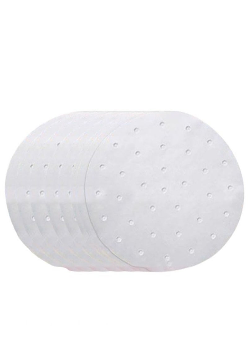 Generic 80PCS Air Fryer Liners Bakeware Non-stick Steamer Pad Oil-absorbing Papers 20cm  - Image 1