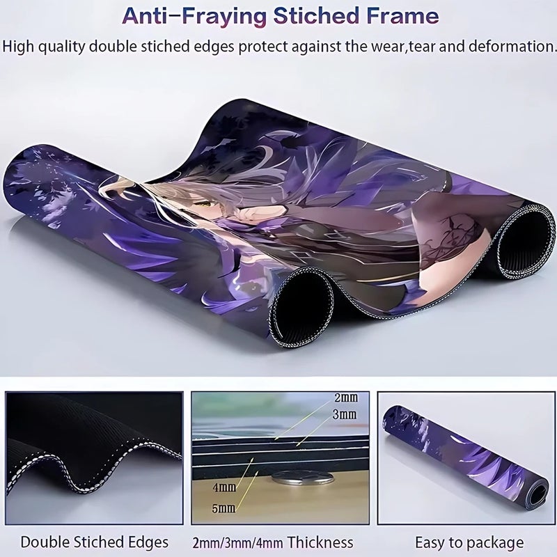 بولسار ماوس Pulsar eS Hyperion Pro Gaming Mouse Pad, Leather Surface, Non-Slip, Easy to Clean Desk Mat, for PC and Laptop - Image 4