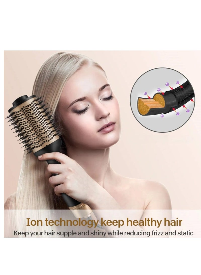 Home Gold HG-1914 1200 Hair Styler Thermal Brush, Black, 1200 Watts