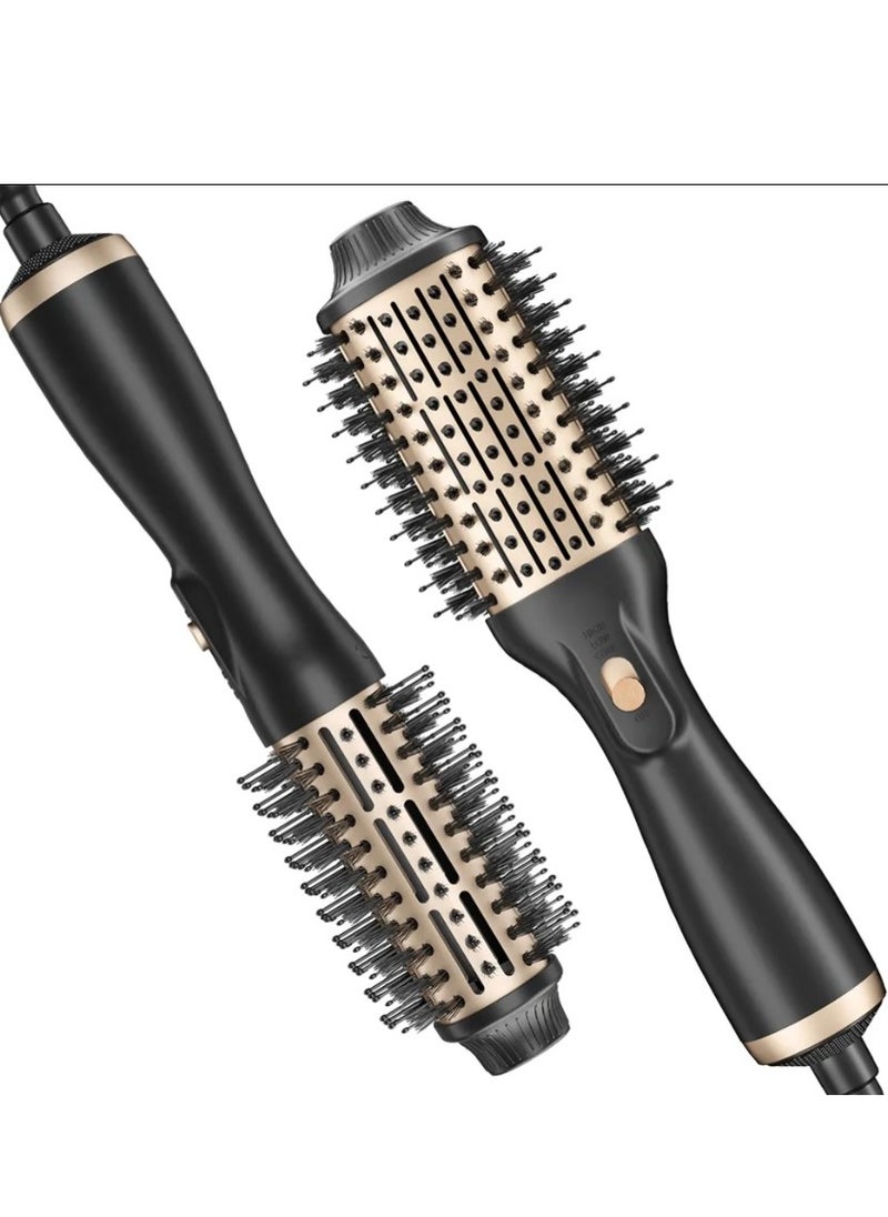 Home Gold HG-1914 1200 Hair Styler Thermal Brush, Black, 1200 Watts