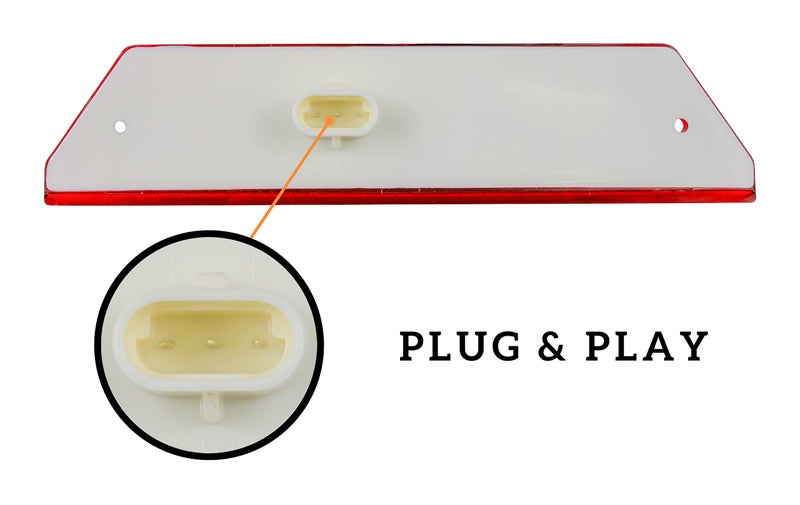 SAUTVS 1PCS LED Taillight for Ranger, Red Brake Stop Tail Light Rear Lamp for Polaris Ranger 800 700 900 2012-2016 Accessories (Fit Driver & Passenger Side, #2411099) - Image 5