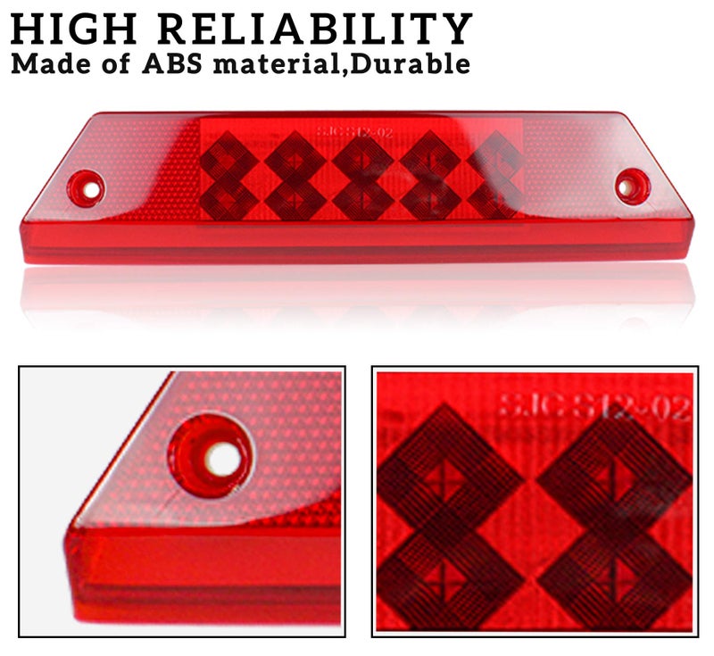 SAUTVS 1PCS LED Taillight for Ranger, Red Brake Stop Tail Light Rear Lamp for Polaris Ranger 800 700 900 2012-2016 Accessories (Fit Driver & Passenger Side, #2411099) - Image 4