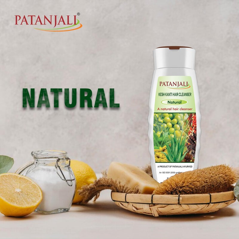 Patanjali Kesh Kanti Natural Hair Cleanser - 200ml / 6.8 fl oz - (Pack of 2) - Image 3