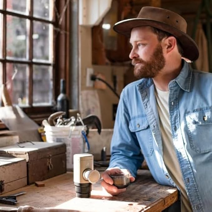 KASTWAVE Portable Espresso Machine Travel Coffee Machine For Camping Compatible With Ns Capsules  Ground Coffee 18 Bar Small Handheld Coffee Maker For Hiking Rv Home - Image 5