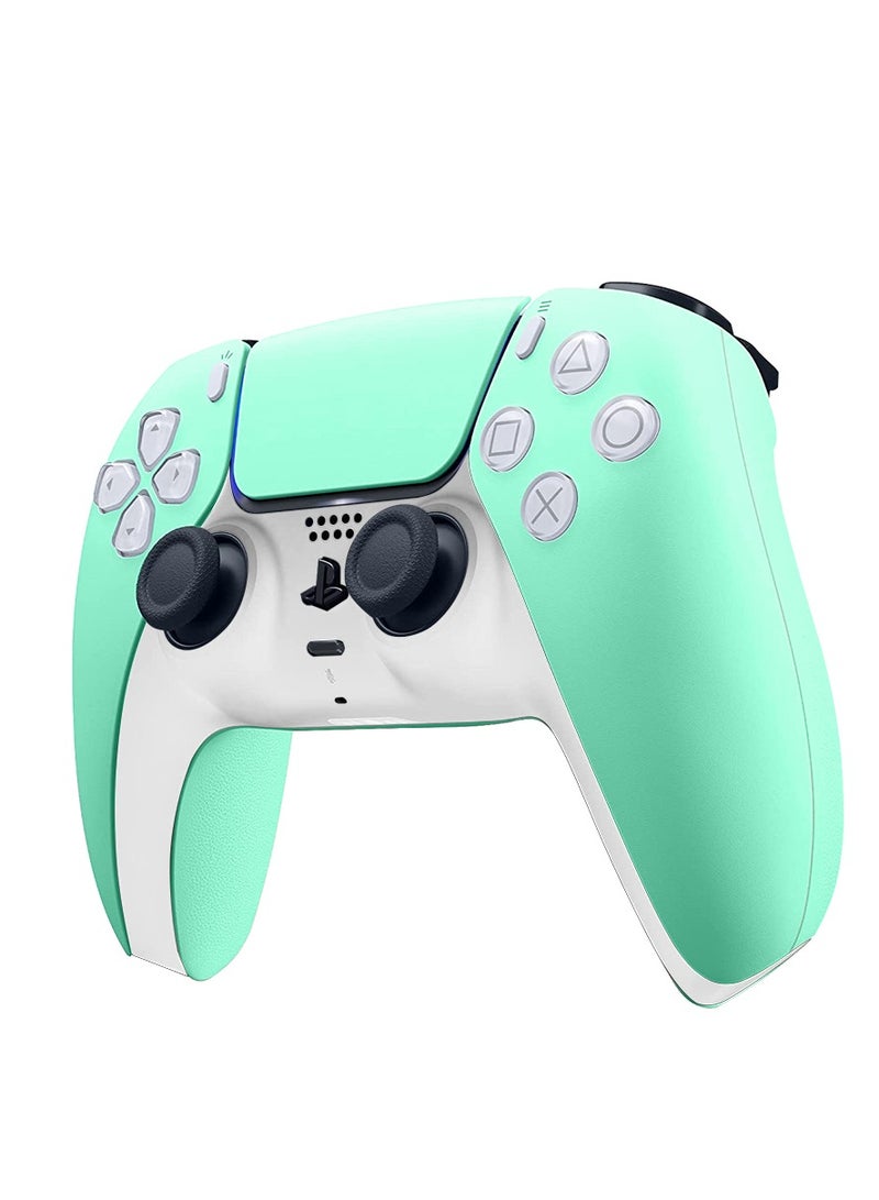 CRAFT by MERLIN PAINTED PLAY STATION 5 DUAL SENSE WIRELESS CONTROLLER GREEN VALLEY - Image 3