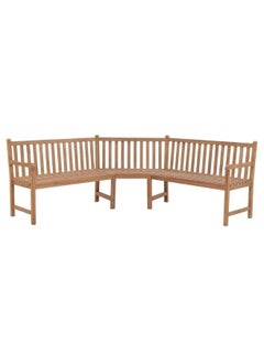 Garden Corner Bench 185x185x90 cm Solid Teak Wood - pzsku/Z33B54180A7900F246FE9Z/45/_/1698312103/d1108a48-9c12-4965-a730-258c7b601cf7