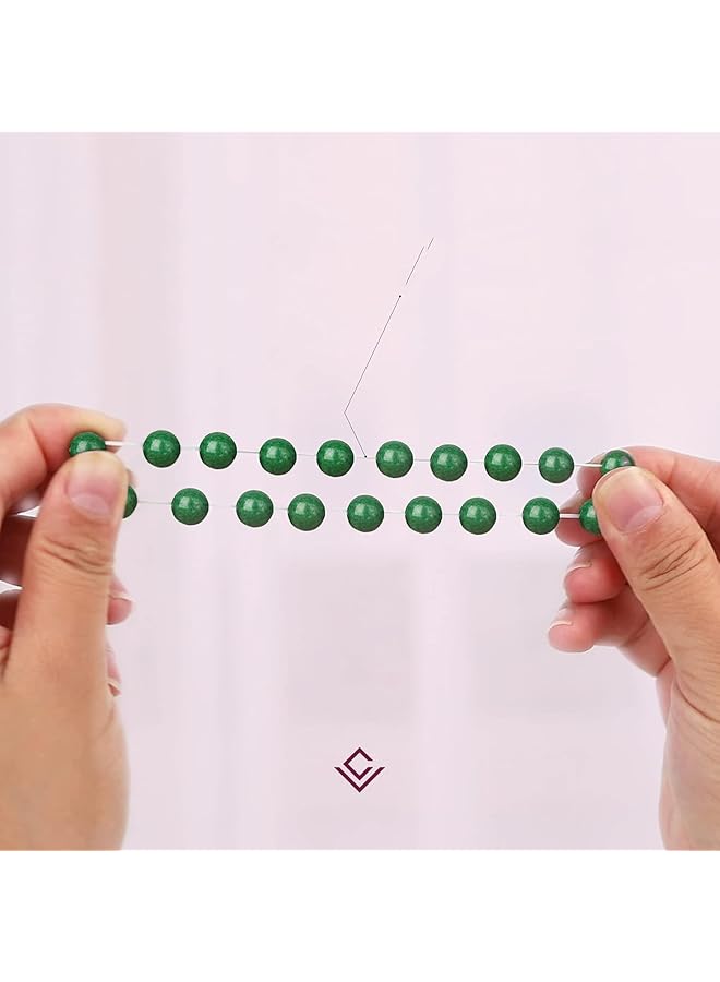 erorex Green Jade Bracelet Healing Crystal Wealth Bracelet Jade Bracelet For Women Men Bring Good Luck Prosperity And Emotional Balance Adjustable Size - Image 4