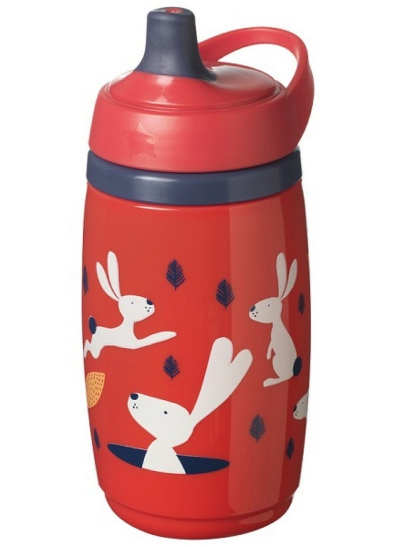 tommee tippee Superstar Sportee Insulated Water Bottle Red 266 ML - Image 1