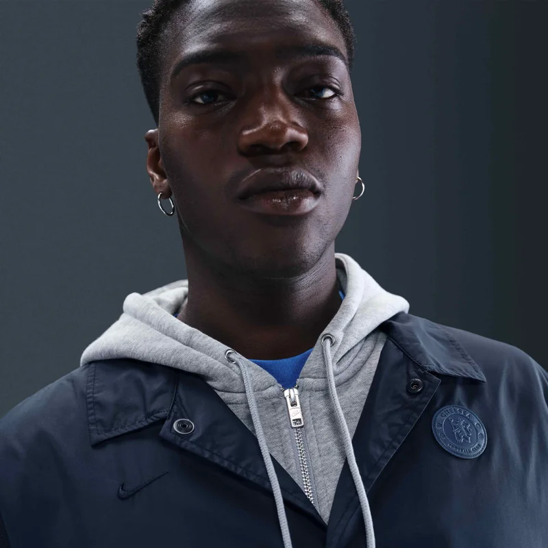 Nike Blue Men's Chelsea Club Coaches Jacket for Men | Best Price UAE