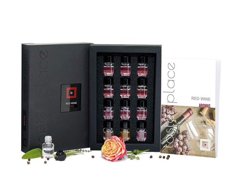 TASTERPLACE - Aroma Set Red Wine â€“ English â€“ for Sommeliers â€“ for Wine Lovers â€“ Tasting Tool - Image 2