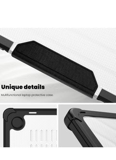 Generic Adapted To Macbook Pro 16 inch 2021/2023(A2485/A2780 M1 Pro/M1 Max) Laptop Protective Case Transparent Frosted Cooling Bracket Anti-Fall Case  - Image 2