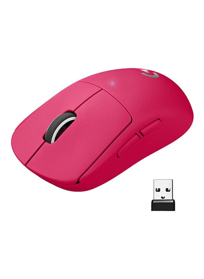 Logitech G Pro X Superlight Magenta Gaming Mouse - Image 1