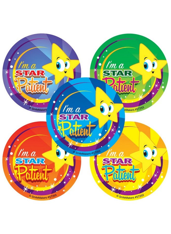 SmileMakers Star Patient Stickers Prizes And Giveaways 100 Per Pack - Image 2