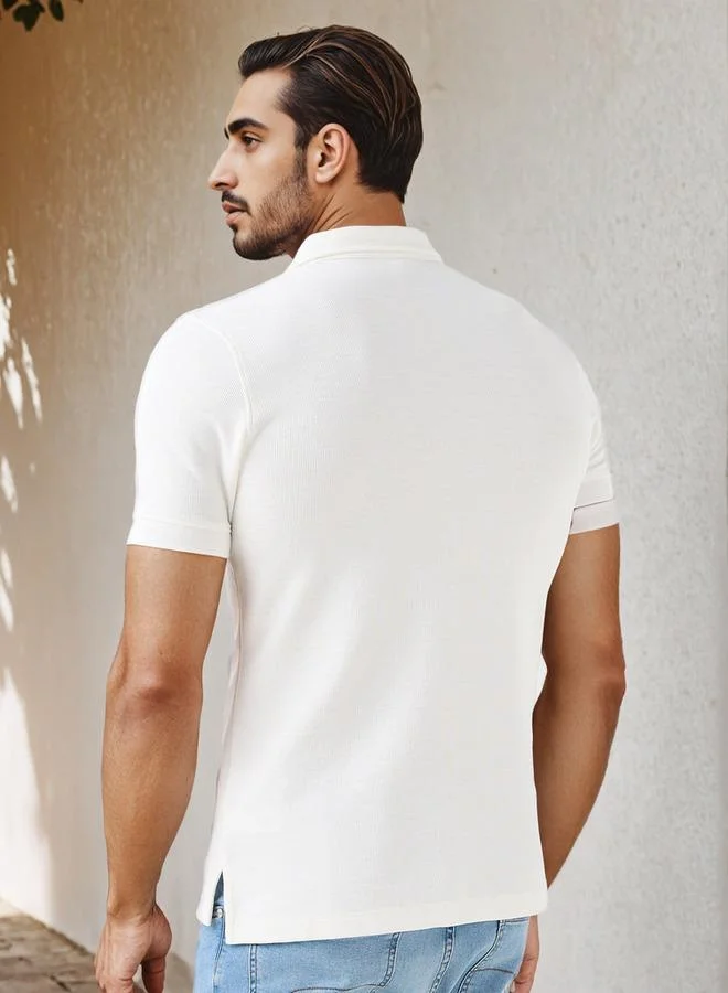 سبلاش فيڤ تيشيرت بولو بنقوش