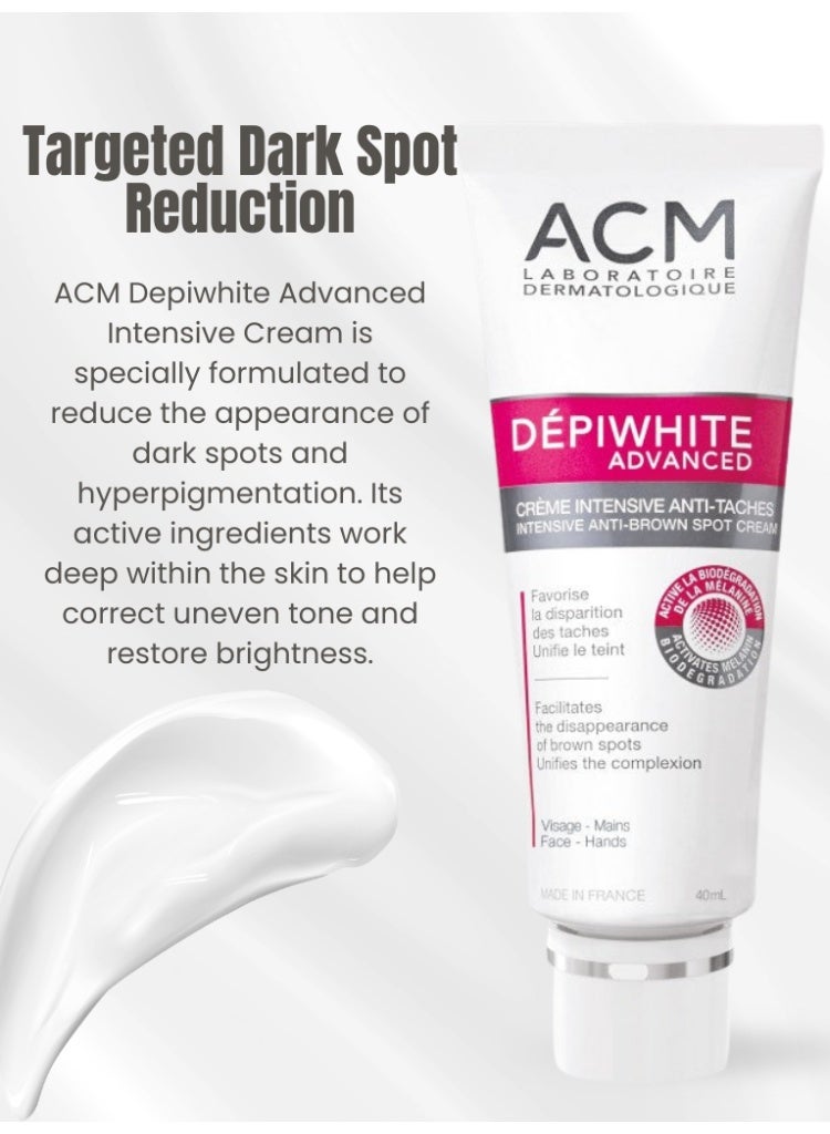اكم لابرتوري ديرماتولوجيك حل التصبغات – مجموعة ACM ديبيوايت كريم إزالة البقع الداكنة + لوشن ديبيوايت للجسم لتصحيح التصبغات في الوجه والجسم - Image 3