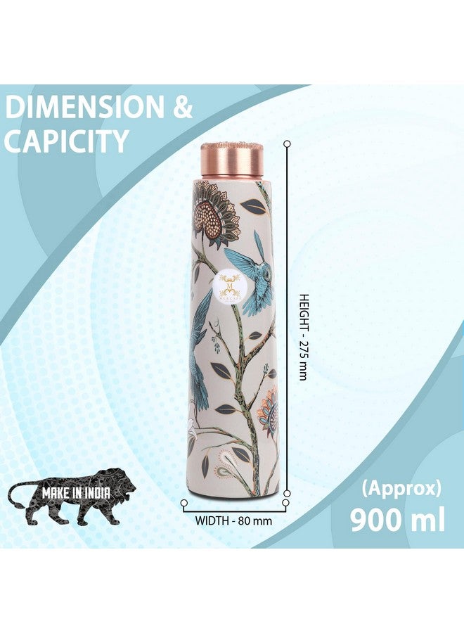 MERCAPE® - 100% Pure Copper Water Bottle | Leak Proof, Durable & Rust Proof | Non-Toxic & BPA Free Bottles | Eco Friendly Water Bottle (900 ml) (Pack of 1) - Image 3