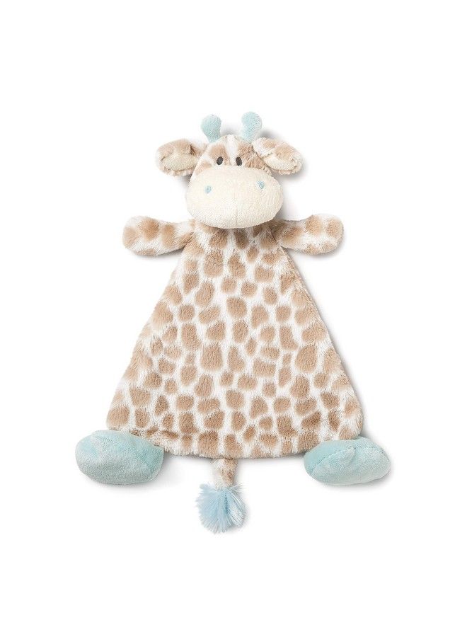 DEMDACO Colby Giraffe Sky Blue Children'S Plush Rattle Blankie - Image 2