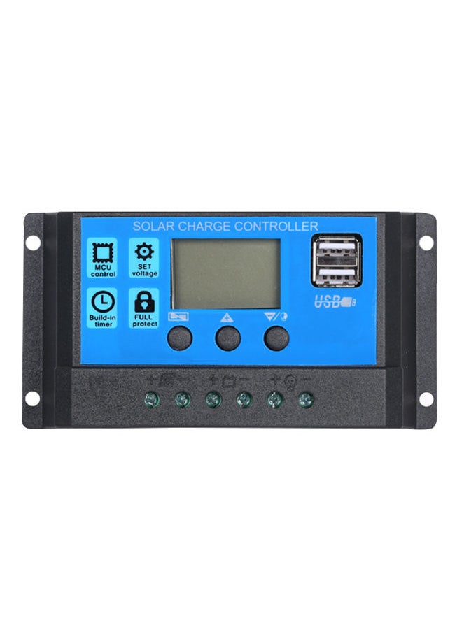NIBEMINENT Solar Charge Controller Blue 13.5 X 8 4centimeter 