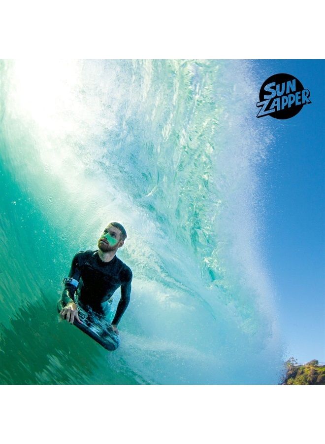 Sun Zapper Zinc Oxide Sunscreen Stick Mineral Green SPF 50+ Water Resistant for Face & Body, Adults, Kids (0.42 Oz, 12g) Broad Spectrum Sun Block, Made in Australia - Image 4