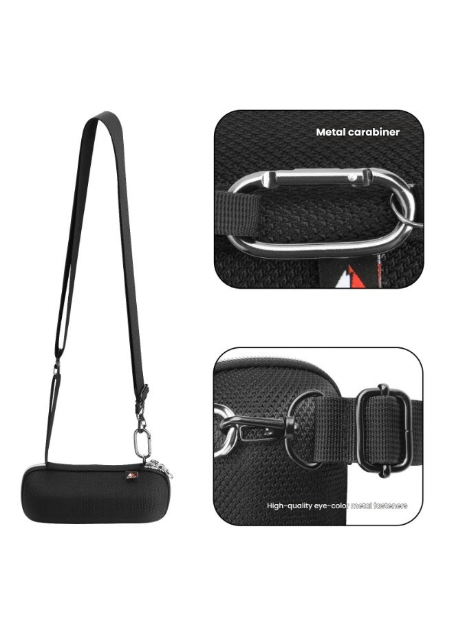 Suitable for JBL FliP7/6/5 Portable Bluetooth Speaker Handheld Single-Shoulder Carrying Case Speaker EVA Storage Case Shockproof and Scratch-Resistant Portable Travel Companion - Image 4