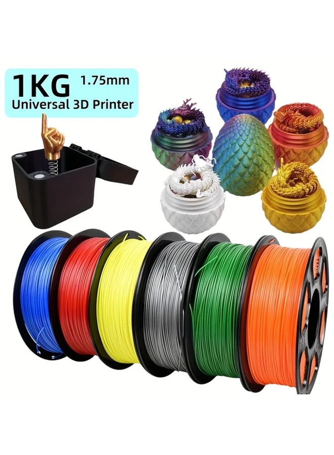 خيوط طابعة PETG ثلاثية الأبعاد 2.2 رطل 1.75 ملم طباعة عالية السرعة لون أرجواني شفاف تغليف مفرغ من الهواء سهل الاستخدام طباعة ناعمة مواد استهلاكية متينة للطابعات DIY - Image 1