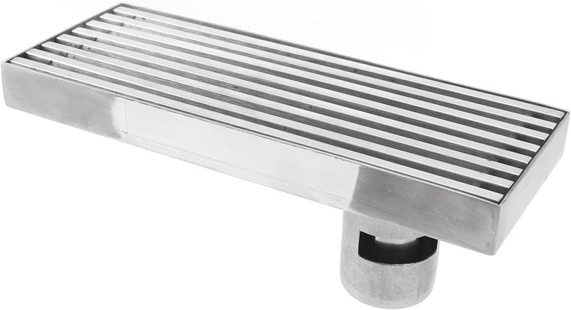 Linear Shower Drain, Stainless Steel Rectangular Floor Drain with Odor Design for Bathroom Balcony Home Use (Side) - Image 5