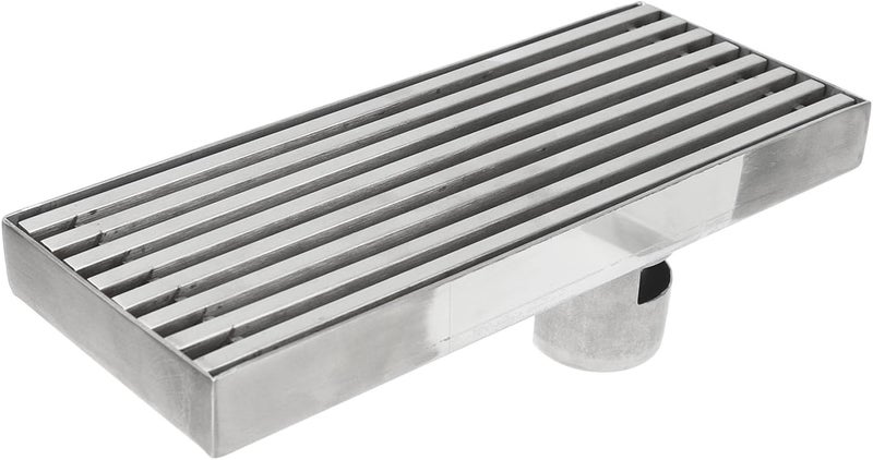 Linear Shower Drain, Stainless Steel Rectangular Floor Drain with Odor Design for Bathroom Balcony Home Use (Side) - Image 4