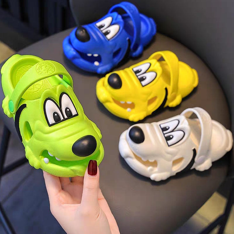Children'S Hole Shoes Eva New Closed Toe Children'S Slippers Cartoon Cute Cute Cute Puppy Children'S Slippers - Image 2
