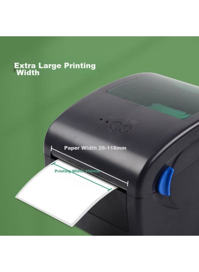 Gprinter Jiaboge Gp-1924d Thermal Label Printer, Large Size, Computer Version E-postage, One-to Express Delivery Label, Self-adhesive, Clothing Retail, Warehouse Logistics Printer - Image 2