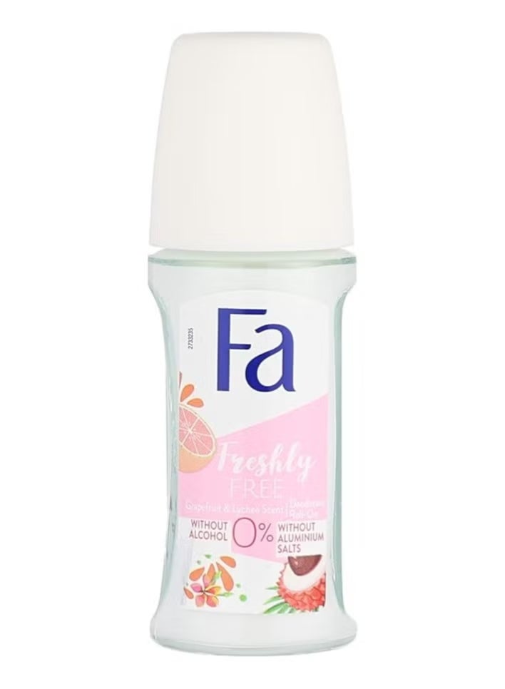 Fa Roll-On Deodorant Freshly Grape Fruit - 50 Ml