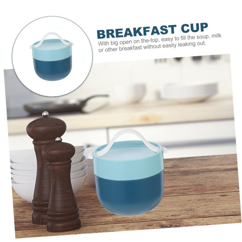 Insulated Soup Container Portable Microwave Mug With Lid And Handle - Image 5