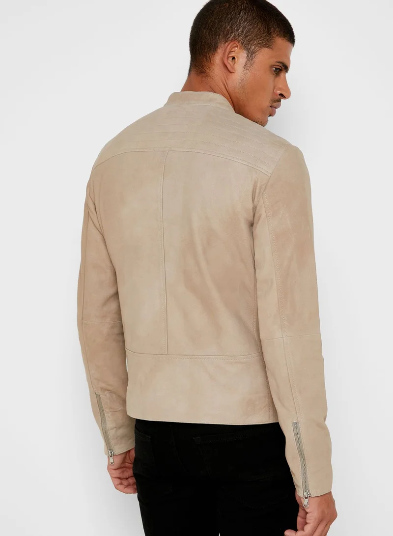 John Varvatos Hayden Biker Jacket