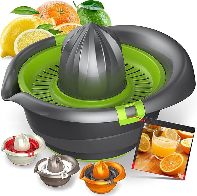 Supermom Lock It Plastic Hand Juicer 300ml - Image 4