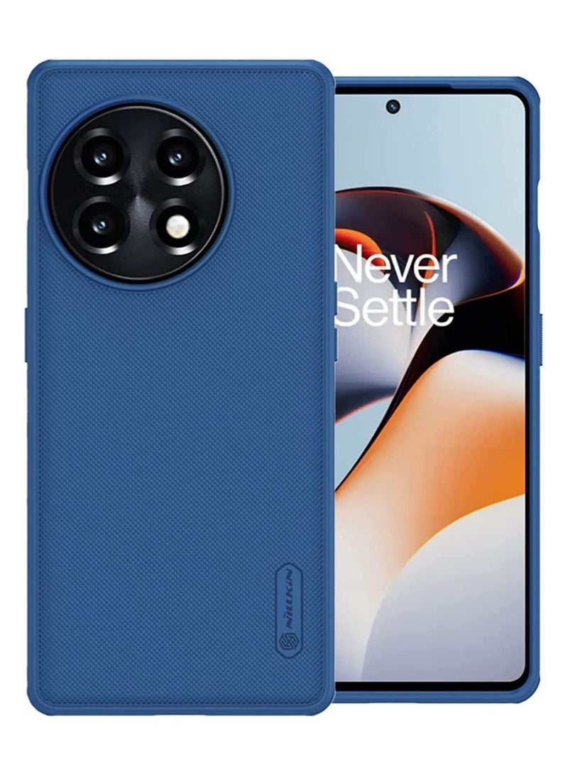 Nillkin Case for OnePlus 11R 5G Super Frosted Sheild Pro Cover Hard Scratch Resistant PC Back Shockproof TPU Bumper all Round Protection Antifingerprint Case for OnePlus 11R 5G (Blue)